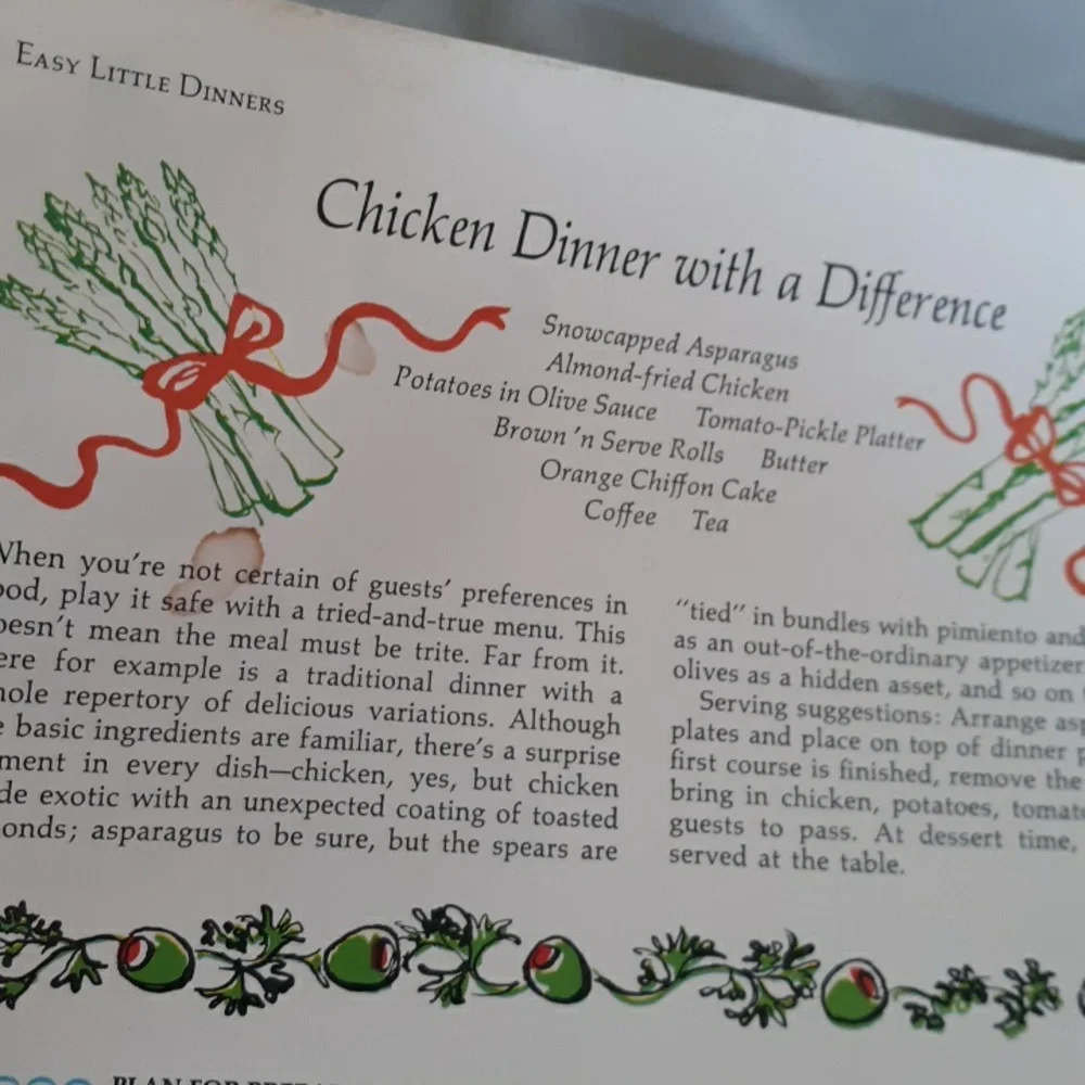 Betty Crocker's Vintage Hostess Cookbook - First Printing, First Edition